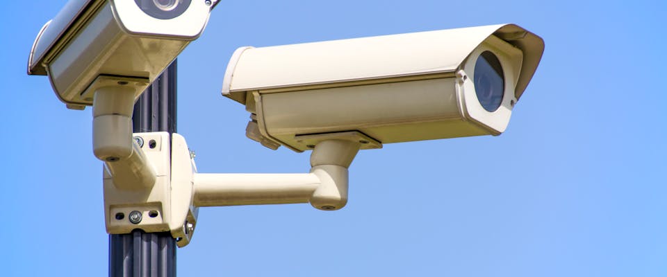 Caméra de surveillance extérieure